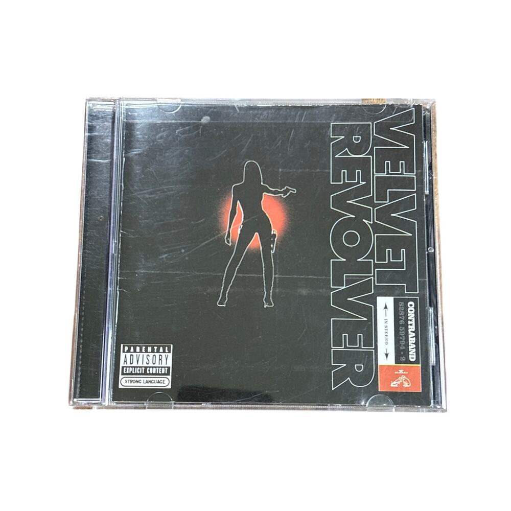 Contraband Velvet Revolver (CD, 2004) STP slash duff y2k rock punk metal